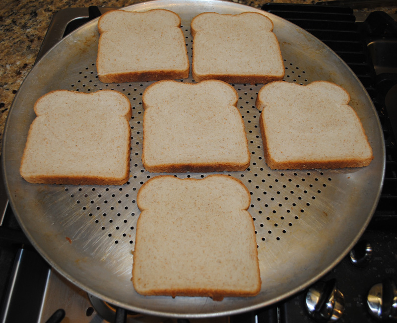 Veggie Cheese Bread Placement