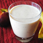 Low Fat Peach and Banana Smoothie | Recipe Treasure