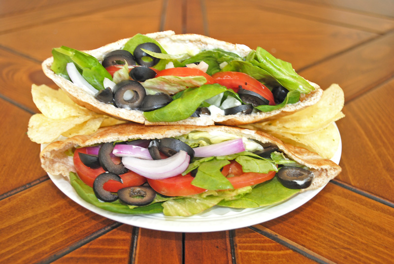 Veggie Pita Pocket Sandwich Recipe Treasure