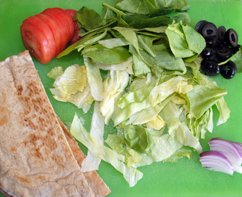 Veggie Pita Pocket Sandwich Ingredients Recipe Treasure