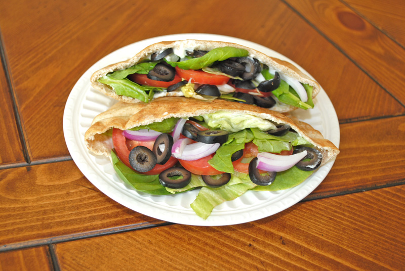 Veggie Pita Pocket Sandwich Recipe Treasure