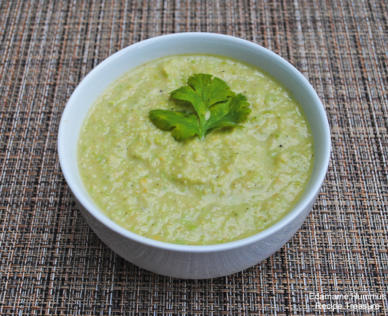 Edamame Hummus | Recipe Treasure