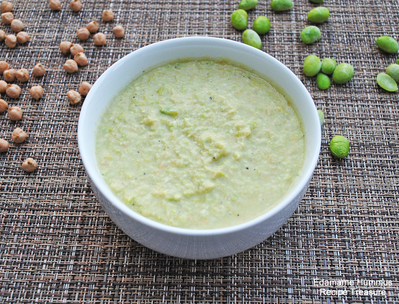 Edamame Hummus | Recipe Treasure