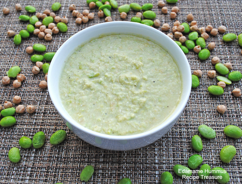 Edamame Hummus | Recipe Treasure