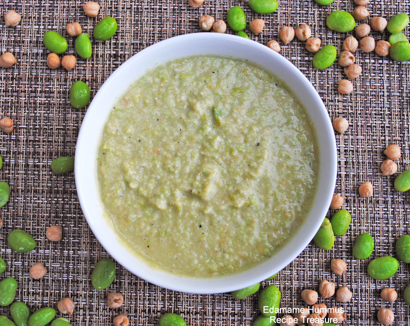 Edamame Hummus | Recipe Treasure