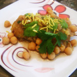 Chole Chaat with Potato Patties | Recipe Treasure