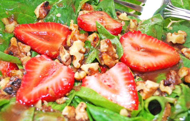 Strawberry Spinach Salad | Recipe Treasure