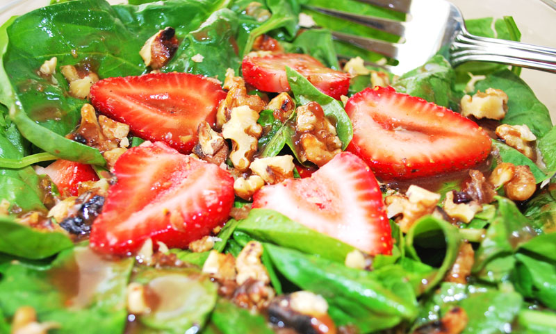 Strawberry Spinach Salad | Recipe Treasure