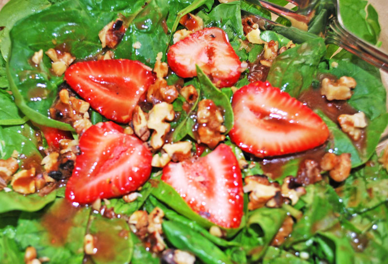 Strawberry Spinach Salad | Recipe Treasure