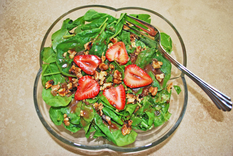 Strawberry Spinach Salad | Recipe Treasure