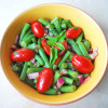 French Bean and Tomato Salad with Vinaigrette | Recipe Treasure | gator3130.temp.domains/~recipetr