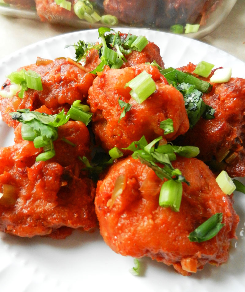 Gobi Cauliflower Manchurian | Recipe Treasure