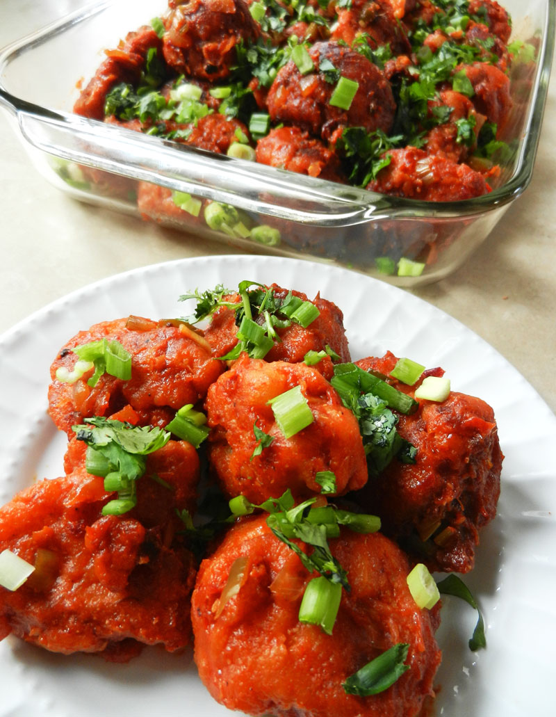 Gobi Cauliflower Manchurian | Recipe Treasure