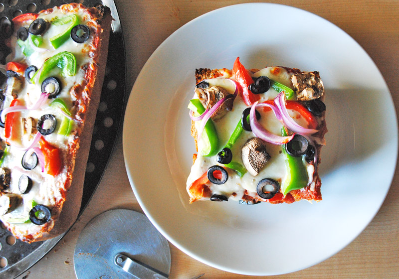 Veggie Lover's French Bread Pizza | Recipe Treasure | gator3130.temp.domains/~recipetr