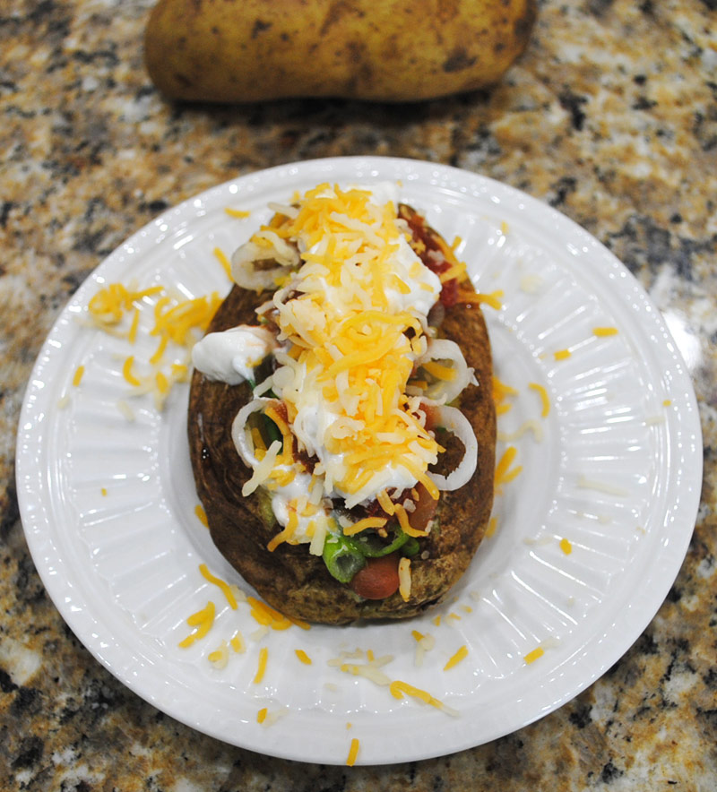 Baked Potato Pile Up | Recipe Treasure