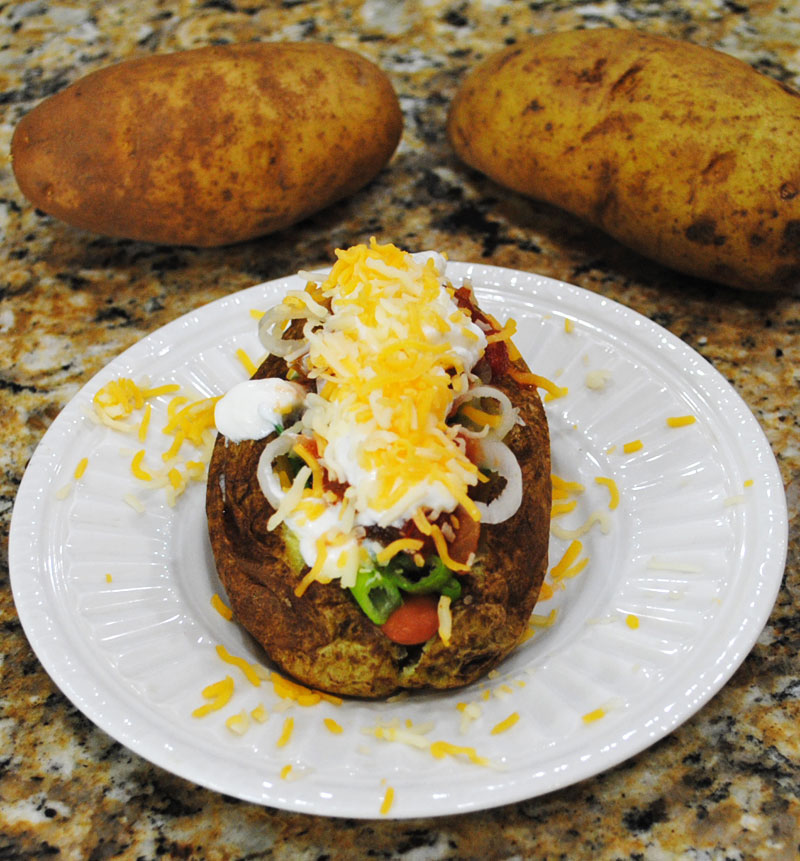 Baked Potato Pile Up | Recipe Treasure