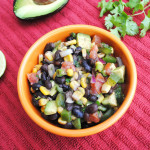Black Bean and Corn Salad with Avocado | Recipe Treasure