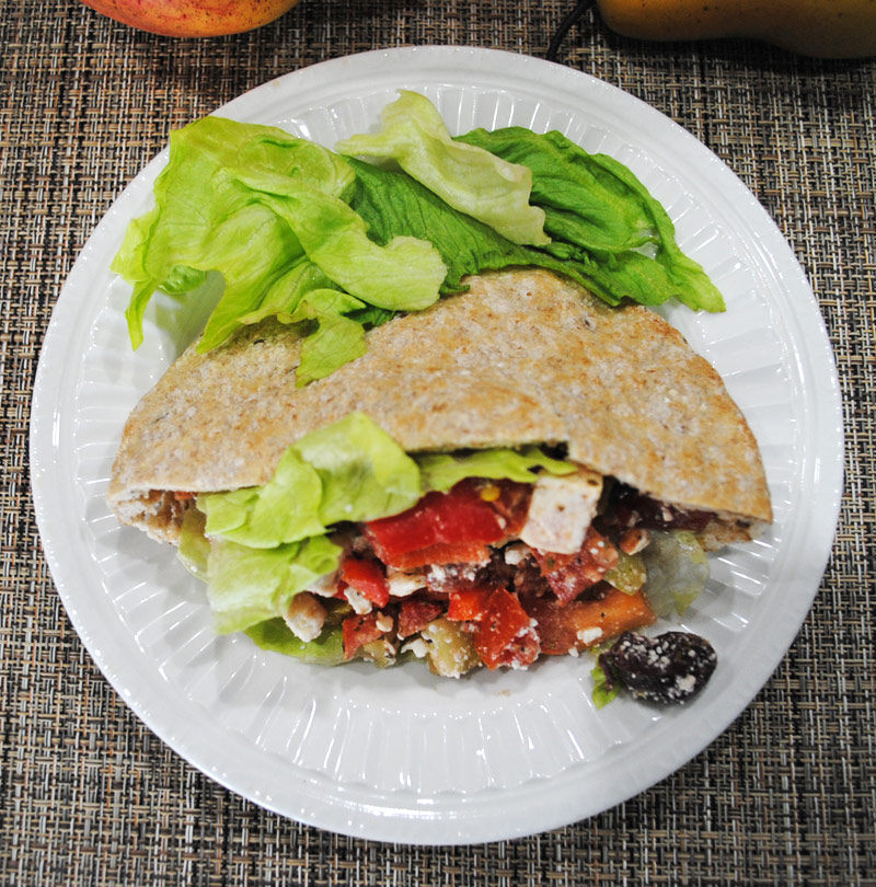 Greek Salad Pitas | Recipe Treasure