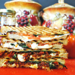 Grilled Smoked Mozzarella, Tomato, and Basil Sandwich | Recipe Treasure