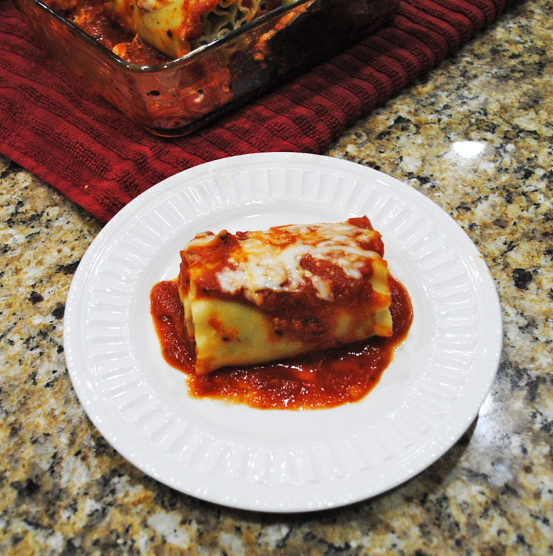 Spinach Lasagna Roll-Ups | Recipe Treasure