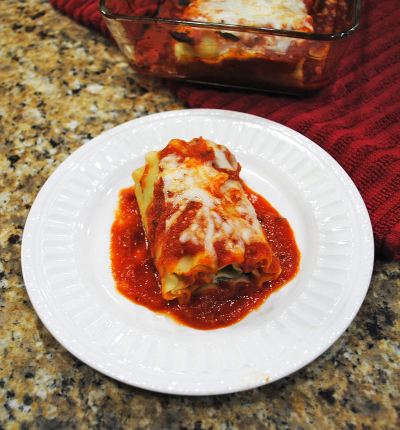 Spinach Lasagna Roll-Ups | Recipe Treasure