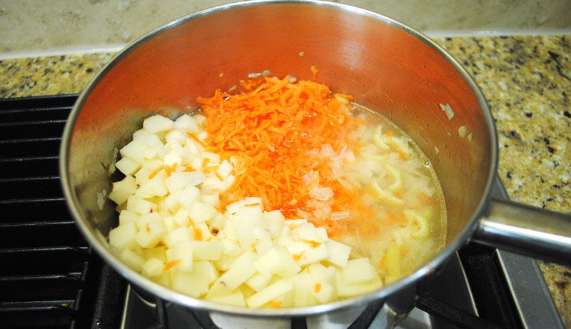 Heart-Healthy Potato and Corn Chowder | Potato Carrot | Recipe Treasure