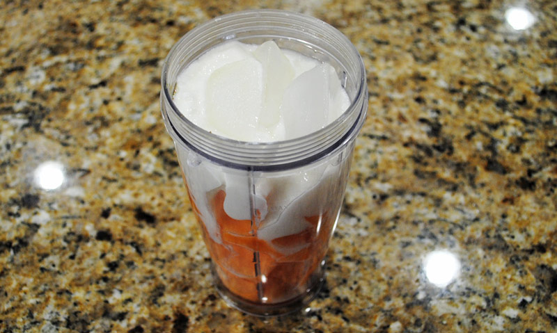 Cantaloupe Yogurt Smoothie | Blender | Recipe Treasure