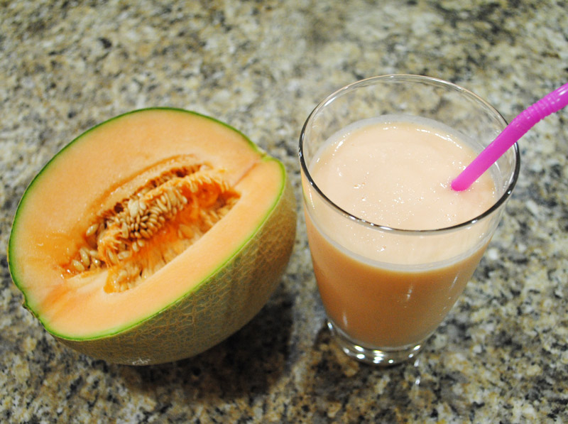 Cantaloupe Yogurt Smoothie | Recipe Treasure