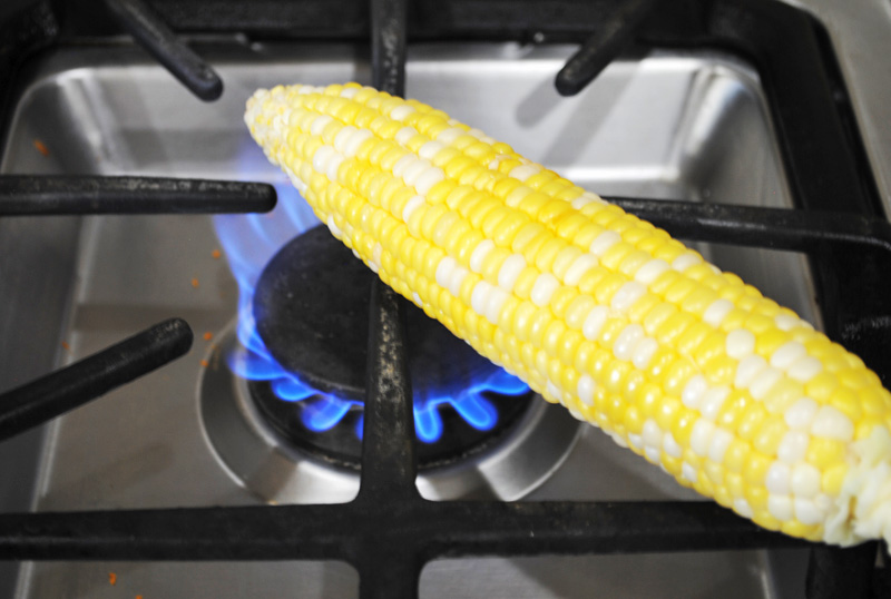 Grilled Corn on the Cob - Indian Style - Churn
