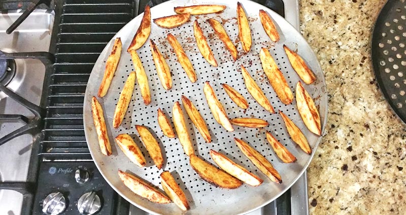 Oven-Baked Potato Wedges - Crispy - Recipe Treasure